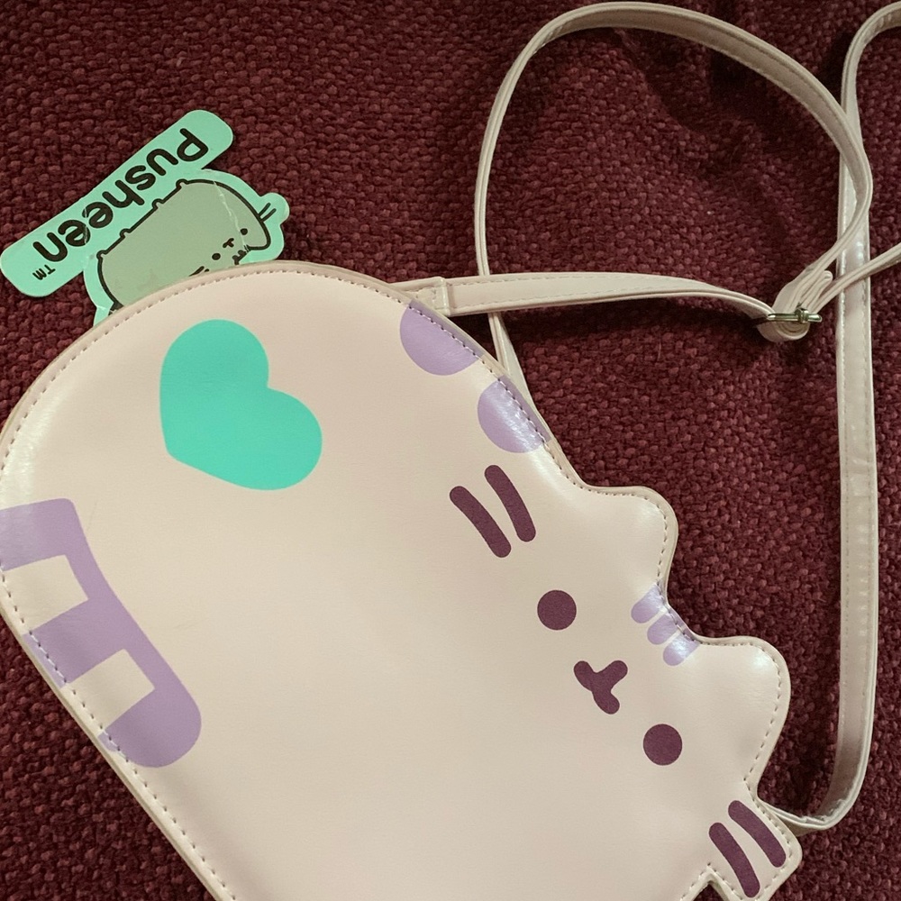 Pusheen Faux Cross Body Hand Bag/ Purse